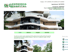 Tablet Screenshot of gowreesha.com